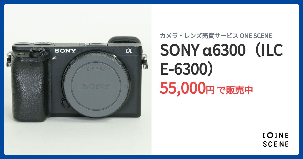 SONY α6300（ILCE-6300）の出品 | ONE SCENE（ワンシーン）