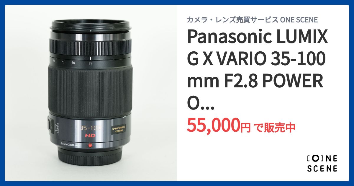 Panasonic LUMIX G X VARIO 35-100mm F2.8 POWER O.I.S. H-HS35100の