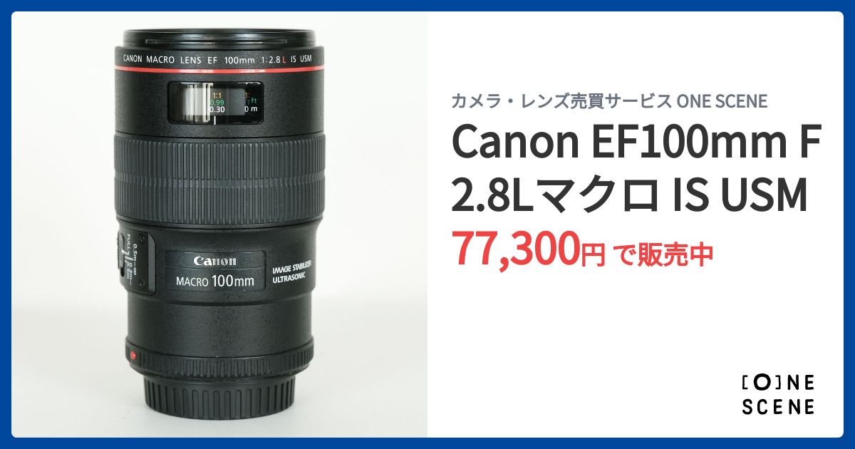 Canon EF100mm F2.8Lマクロ IS USMの出品 | ONE SCENE（ワンシーン）