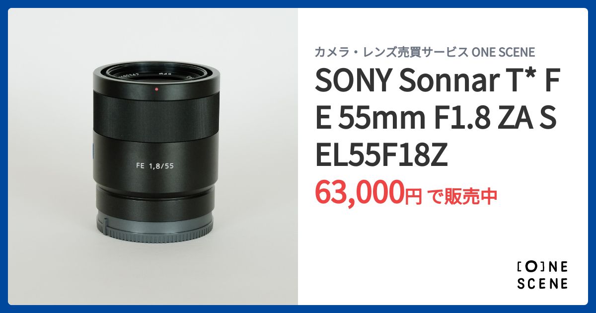 SONY Sonnar T*FE SEL55F18Z カメラ レンズ 【公式通販】