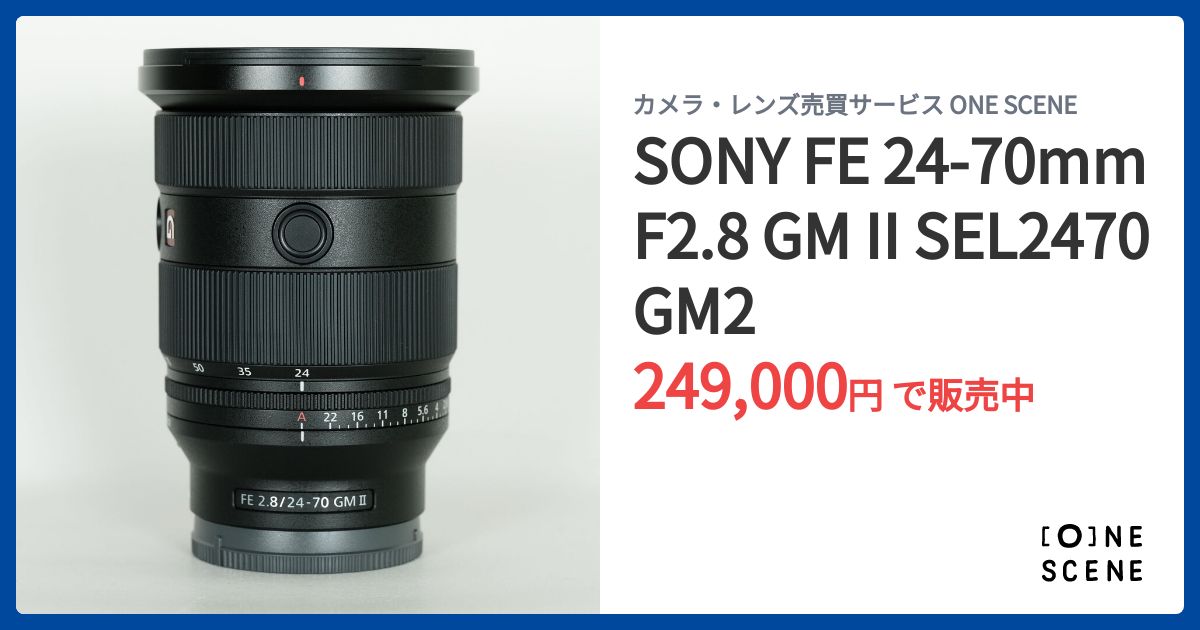 SONY FE24-70mm F2.8 GM※箱、レンズケース付き 2470GM SONY FE 24-70mm F2 8 GM SEL2470GM ソニー 元箱 マニュアル