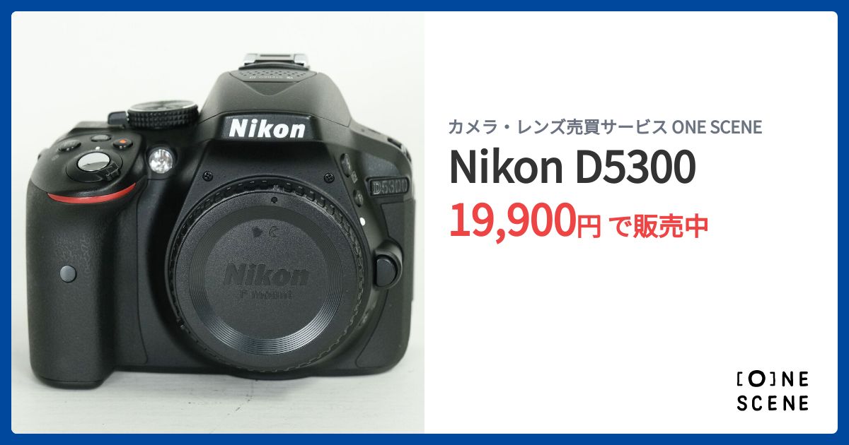 Nikon D5300の出品 | ONE SCENE（ワンシーン）
