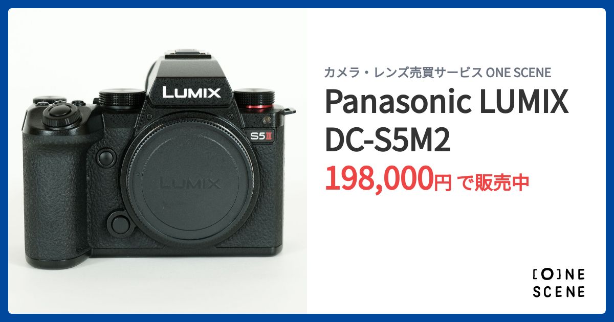 Panasonic LUMIX S5II DC-S5M2の出品 | ONE SCENE（ワンシーン）