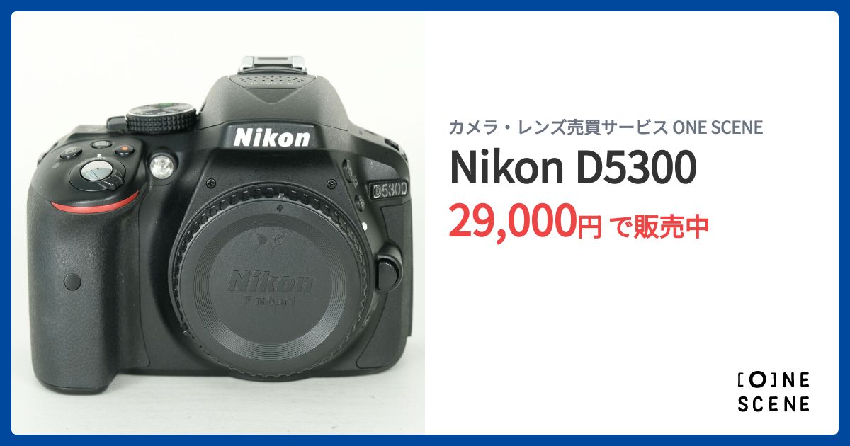 Nikon D5300の出品 | ONE SCENE（ワンシーン）