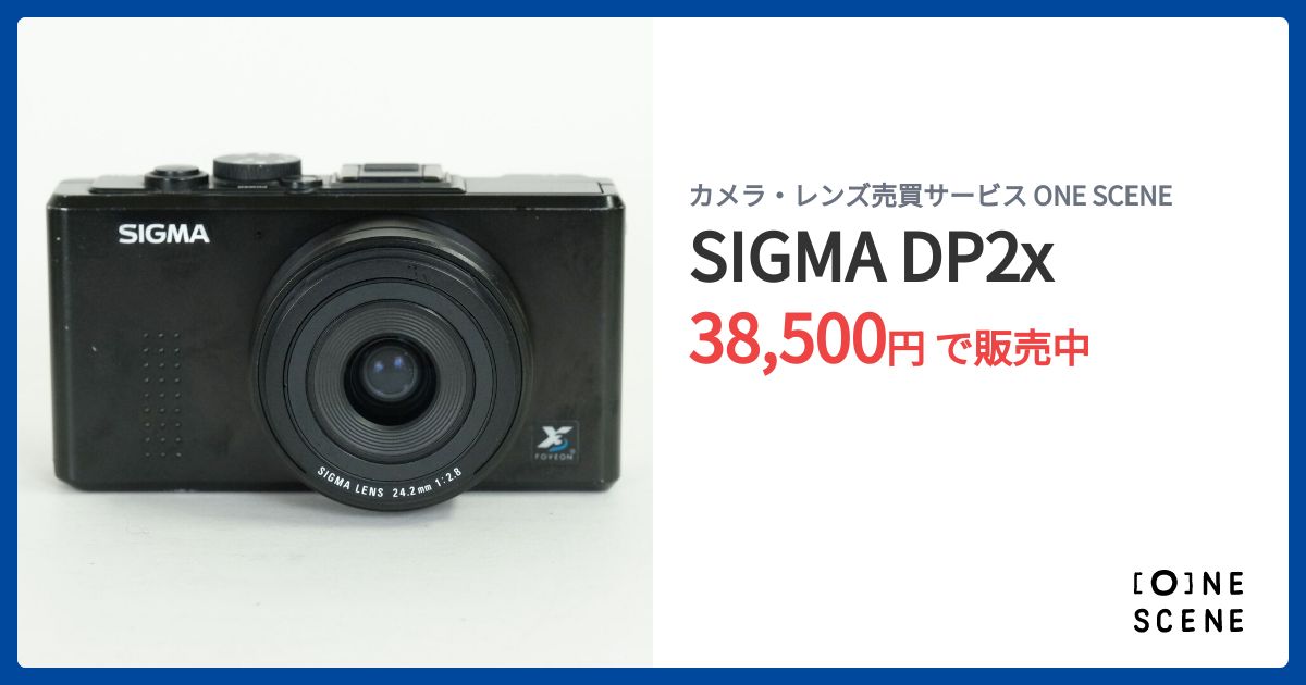 SIGMA DP2xの出品 | ONE SCENE（ワンシーン）
