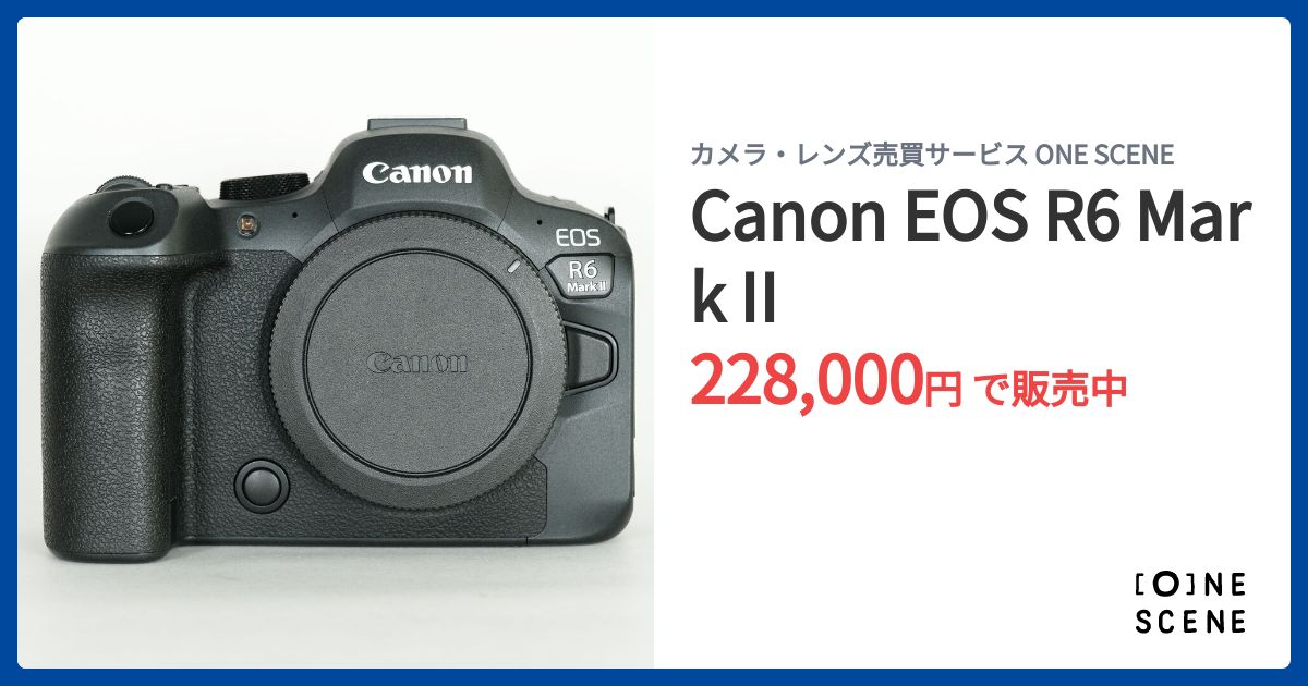 Canon EOS R6 Mark IIの出品 | ONE SCENE（ワンシーン）