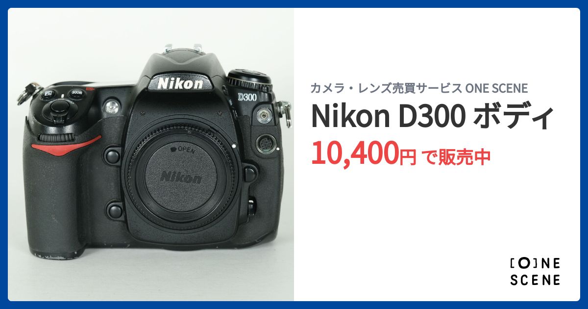 Nikon D300 ボディの出品 | ONE SCENE（ワンシーン）
