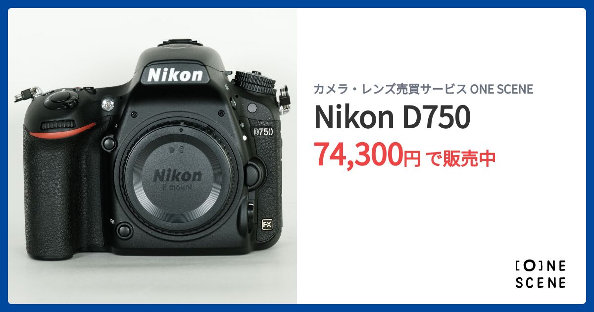 NIKON  D750ボディ（ショット7530枚前後） Nikon】一眼レフという選択肢～D750編～ | THE MAP TIMES