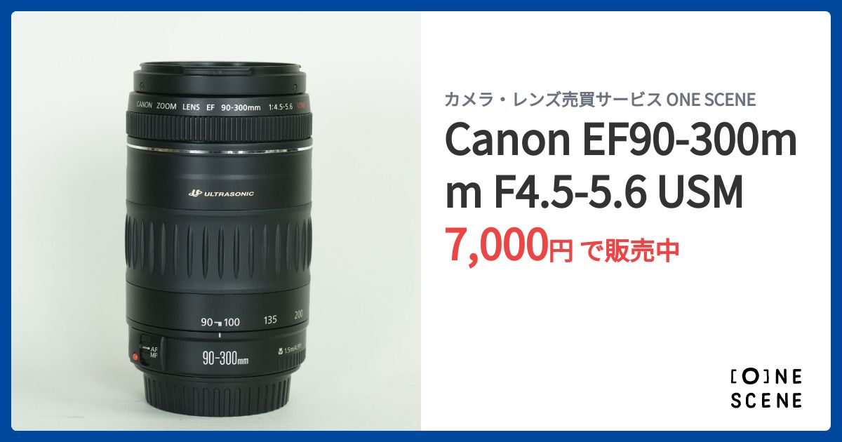 Canon EF90-300mm F4.5-5.6 USMの出品 | ONE SCENE（ワンシーン）