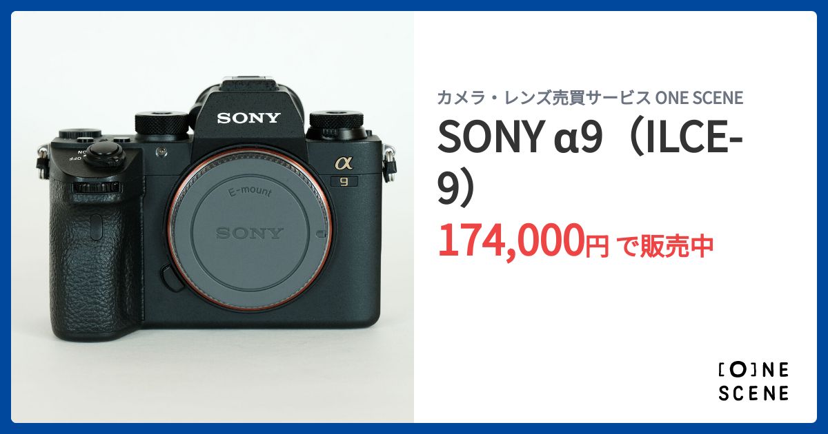 【美品】ショット数「12,562回」！SONY α9レンズセット ILCE-9 美品】ショット数「12,562回」！SONY α9レンズセット ILCE-9