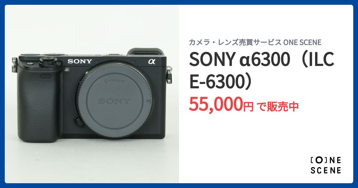 SONY α6300（ILCE-6300）の出品 | ONE SCENE（ワンシーン）