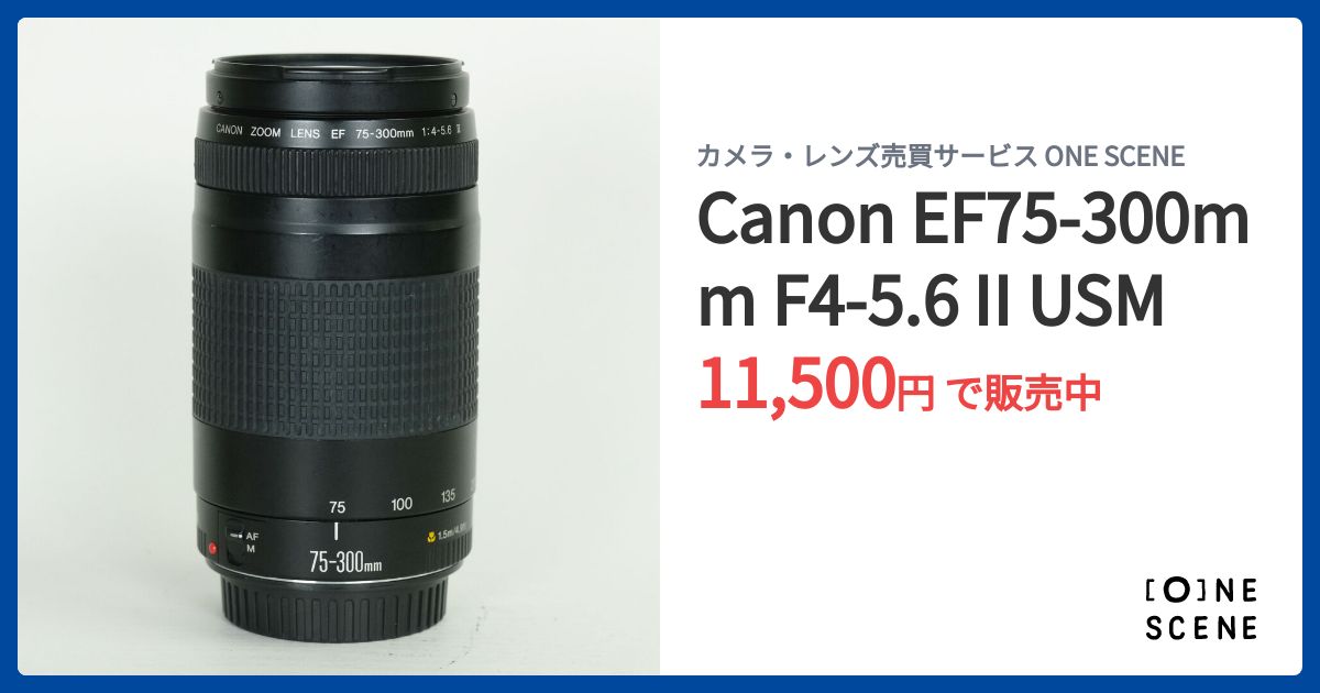 Canon EF75-300mm F4-5.6 II USMの出品 | ONE SCENE（ワンシーン）