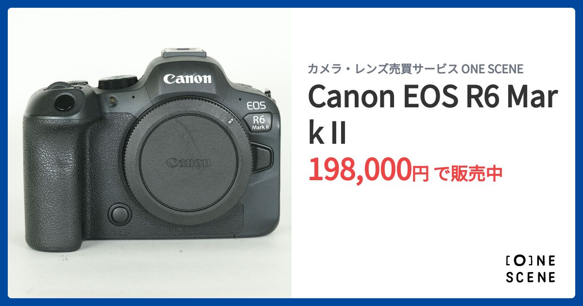 Canon EOS R6 Mark IIの出品 | ONE SCENE（ワンシーン）
