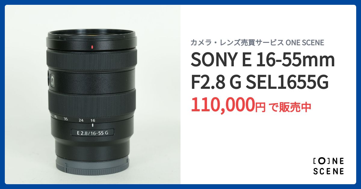 SONY E 16-55mm F2.8 G SEL1655Gの出品 | ONE SCENE（ワンシーン）
