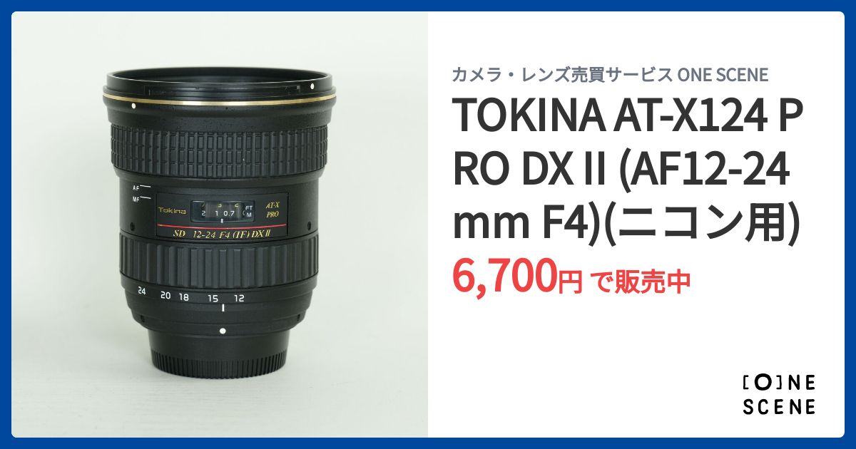 TOKINA AT-X124 PRO DX II (AF12-24mm F4)(ニコン用)の出品 | ONE