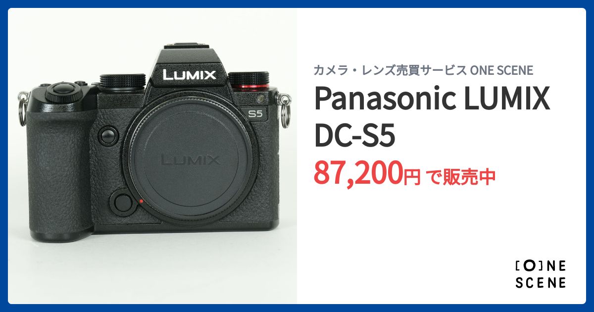 Panasonic LUMIX DC-S5の出品 | ONE SCENE（ワンシーン）