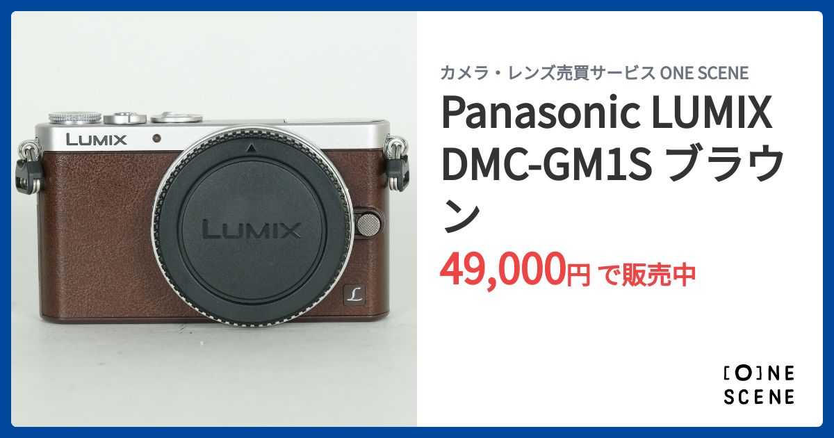 LUMIX GM DMC-GM1S ブラウン　おまけ多数 パナソニック LUMIX DMC-GM1SK-T レンズキット [ブラウン] 価格比較