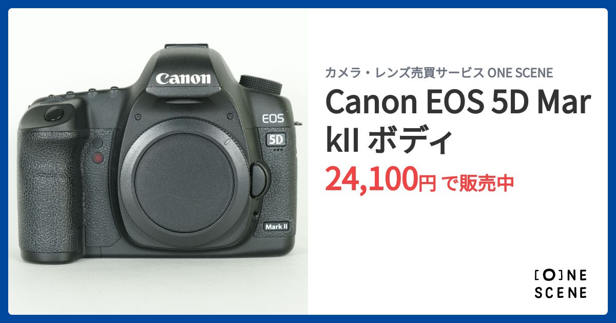 【ジャンク】Canon 一眼レフカメラ EOS 5D MarkII ボディ Canon EOS 5D MarkII ボディの出品 | ONE SCENE（ワンシーン）