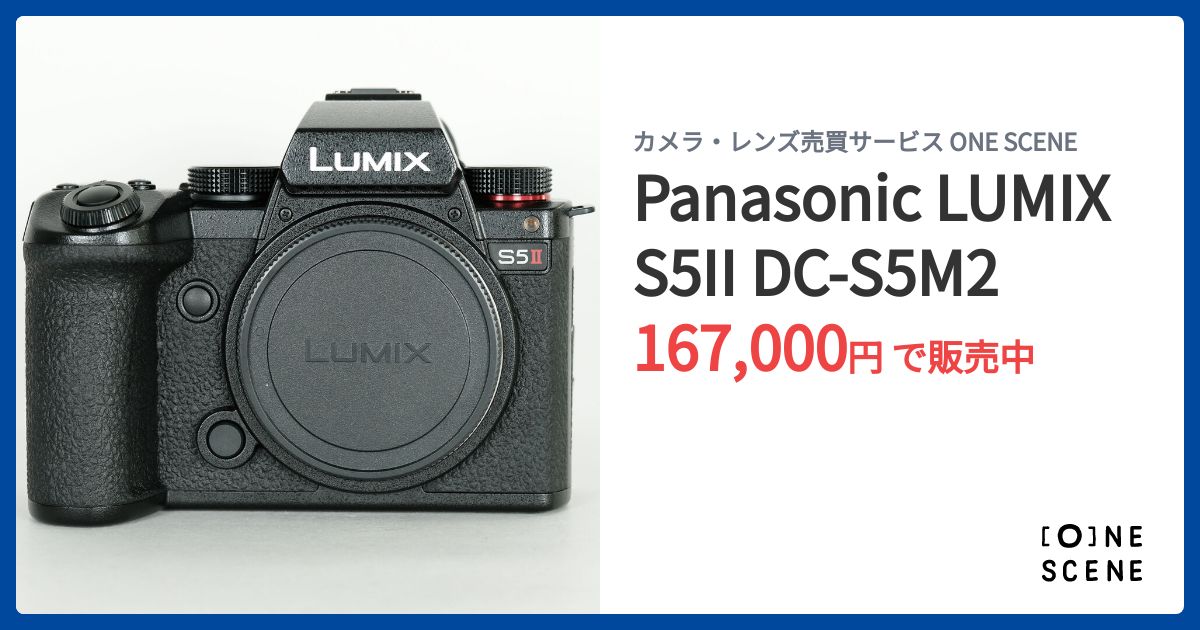 Panasonic LUMIX S5II DC-S5M2の出品 | ONE SCENE（ワンシーン）