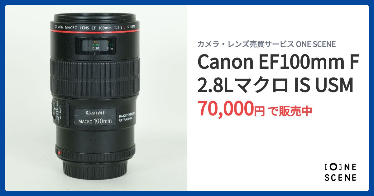 Canon EF100mm F2.8Lマクロ IS USMの出品 | ONE SCENE（ワンシーン）