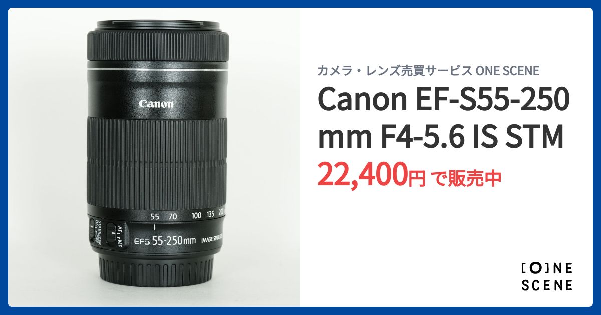 Canon EF-S55-250mm F4-5.6 IS STMの出品 | ONE SCENE（ワンシーン）