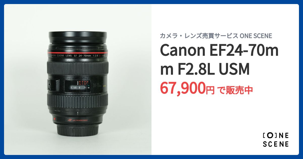 Canon EF 24-70mm F2.8L USM（初代）【ジャンク品】 Canon EF 24-70mm F2.8L USM 初代【ジャンク品】の通販はau PAY